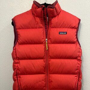 ❤️ PATAGONIA Vintage Y2K Goose Down Insulated Red Kids - XL ❤️